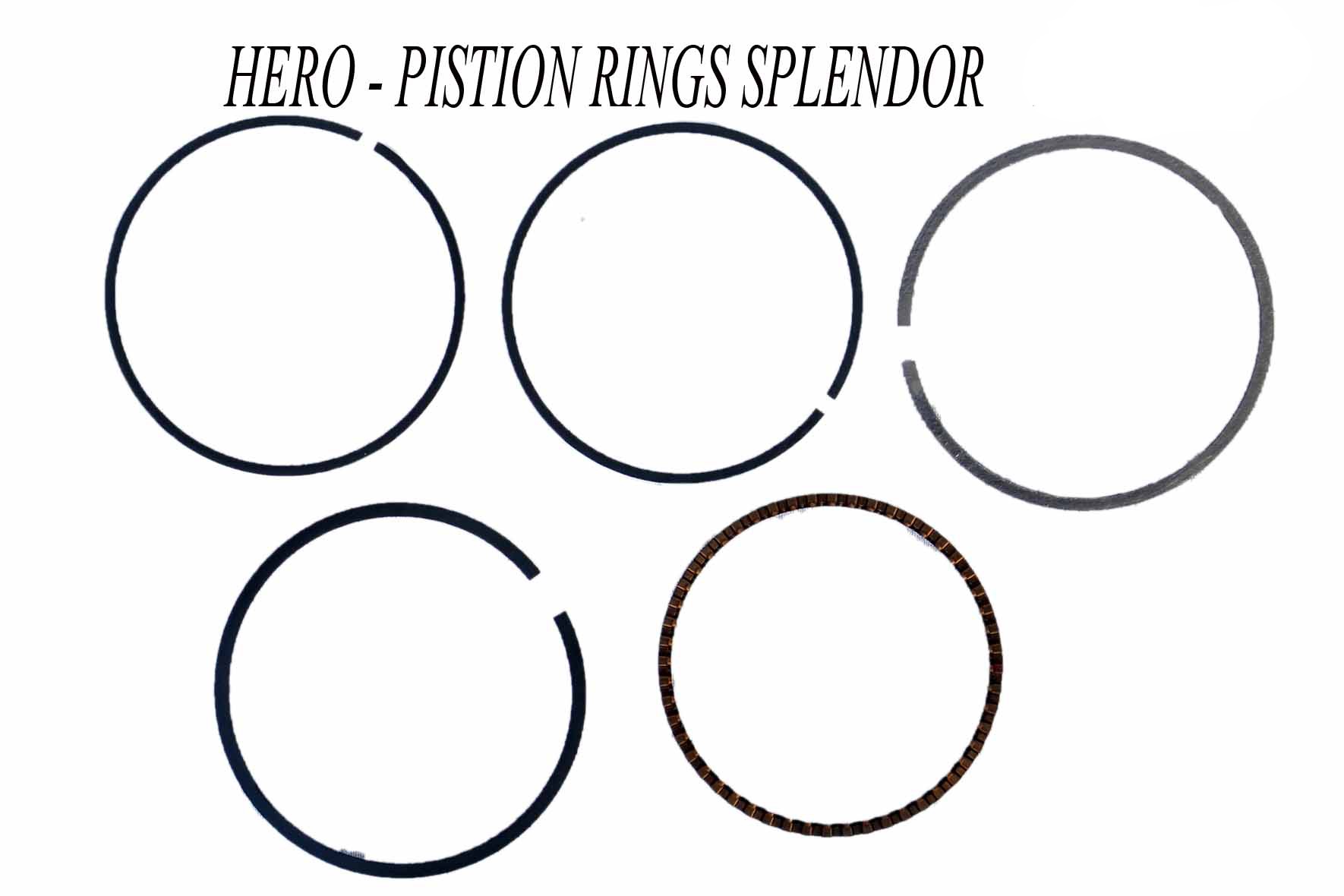 Hero honda splendor cheap ring piston price